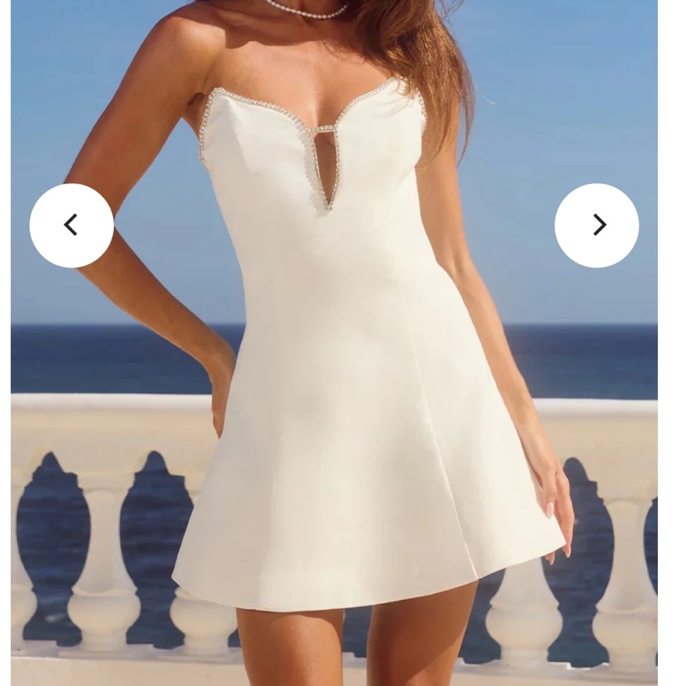 Strapless Mini Dress - Picture 3 of 3